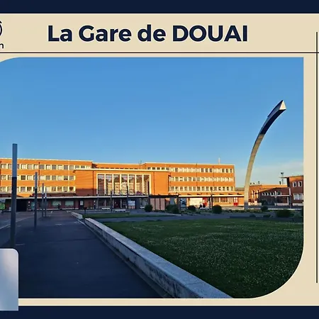 Apartment Le Westinghouse - Jardin Prive - Centre - Gare Douai
